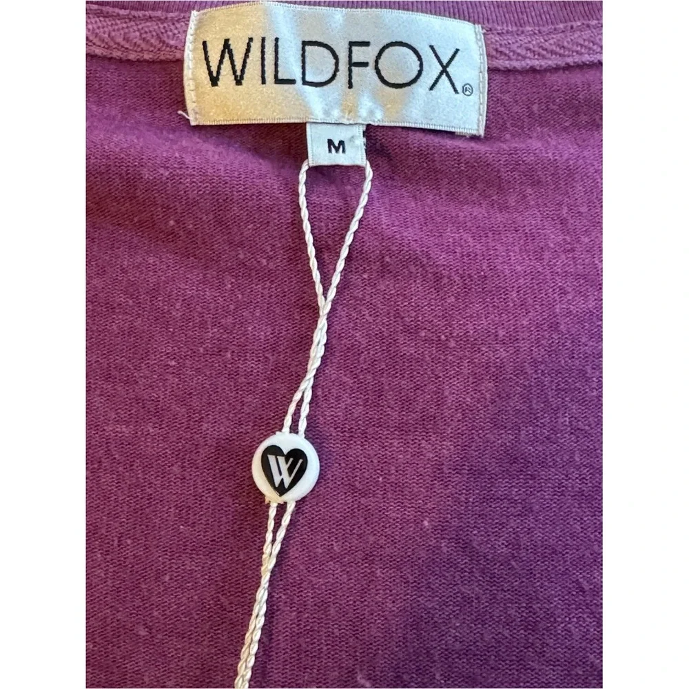 Wildfox‎ Plum V-Neck Sweater